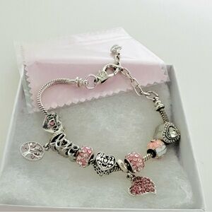 Mom Charm Bracelet Gift for Mom Mother’s Day Bracelet Jewelry for Moms